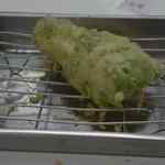 天ぷらのひらお - 写真は撮り忘れてしまいましたが、ホクホク食感の安納芋と
      大きめなピーマンのジューシーな天ぷらを食べ終えると