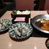 Mimiu Umeda rukua ten - ●夕食。単品。中瓶B 800X3+和牛しゃぶ鍋5900+追加(活蛤ﾊﾏｸﾞﾘ300X20個)=14,300円