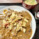 魚金食堂 - ホッキカレー 1320円