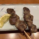 たぬき - ハツ串焼き（塩）