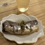 食堂 おがわ - 大きなイワシ