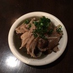 Hanji Rou - お通し（豆腐ステーキ）