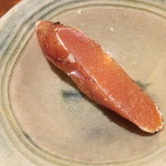 かっぽう寿 - サービスで出してくれた【からすみ】