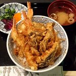 銀座ハゲ天 - ハゲ天　大えび天丼