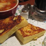CAFE AALIYA - スープとフレンチトーストのランチ