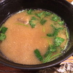 かっぽう寿 - 【お味噌汁】優しい味わいです