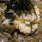 かっぽう寿 - 【寿し飯】しめ鯖入りで柚子の香りがアクセント