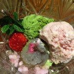 かっぽう寿 - 【デザート】手作りのアイスは最高に美味しい