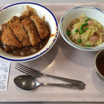 Nambu Shokudou - カツカレー&キャベツスープ