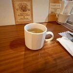 テルポリート from ユキノヤ - 最初にスープが出てきました