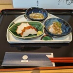 奥出雲そば処 一福 - そばまえ三種盛り