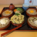 奥出雲そば処 一福 - 料理写真:五宝割子