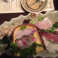 土佐料理 祢保希 新宿店 - 刺身盛り合わせ