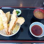 みのり家 - 天丼（こだわり日替わり丼）