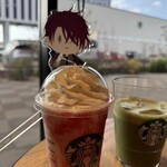 スターバックスコーヒー - ドリンク写真:■Tall スターバックス ストロベリー フラペチーノ® ¥690
ホイップクリーム多め (+0円)