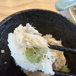 らーめん 八芯 - 先ずはそのままでも頂きます♫