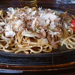 樫 - 焼きそば鉄板定食　焼きそばのみ