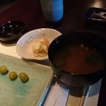 小石澤 - 漬け物。