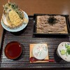 かご花緑井 - 天ざるそば、と茶碗蒸し