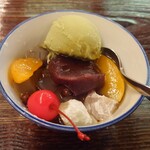 Hatsune - Cream Anmitsu, JPY 1000