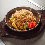 自家製麺のソース焼きそば