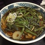松月庵 - 【山菜そば　￥800】