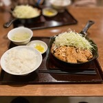 肉食堂 最後にカツ。 - 料理写真:伝説のトンテキ 1,300円