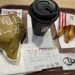 켄타키 후라이도 치킨 네리마에키마에점 - 커널 크런치 감자, 식어도 맛있었어요! 뜨거우면 더 행복할 것 같네요.