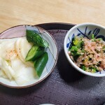 松月庵 - お漬物・小鉢