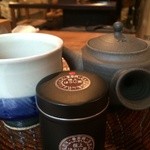 一保堂茶舗 喫茶室 嘉木 - 最後は番茶で締め