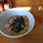 麺☆水樹 - 油そばに温泉たまごとコカコーラ