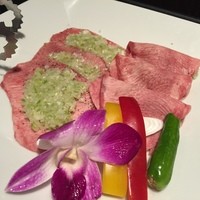 叙々苑 東京ドームシティ ラクーア店 - ネギタン塩焼。