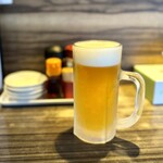 厚木本丸亭 - 生ビール、最高！（笑）