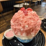 南アルプス八ヶ岳 天然氷のかき氷 ふわりひめ