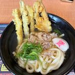 資さんうどん - 料理写真:'26/04/06 かしわごぼ天5本うどん(税込799円)