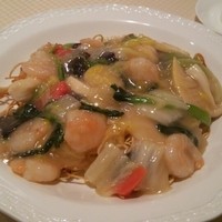 崎陽軒本店 嘉宮 - ＊ 海老の餡かけやきそば