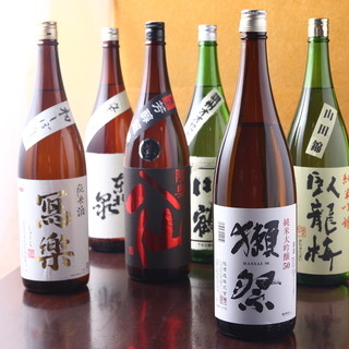 Focus on Japanese sake