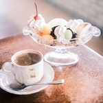 パインツリー - カフェオレ、プリンアラモード