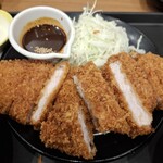 松のや - 料理写真:“大麦豚”味噌ダブルロースかつ