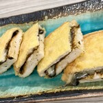 天ぷら居酒屋 天ち。 - 天ちサンド(はんぺんチーズのり) 4ヶ 700円