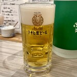 天ぷら居酒屋 天ち。 - マルエフ生ビール 600円
