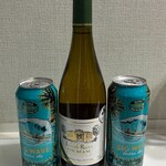 アエナ - ドリンク写真:ワインとビール
