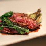 ラ・ヴェーナ・デル・レンニョ - 「シャラン産鴨の胸肉のロースト」