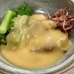 天ぷら居酒屋 天ち。 - 菜の花とホタルイカの酢味噌 780円