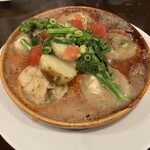 イタリアン酒場ナチュラ - ボラ白子と季節野菜のバター焼き