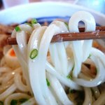 うつ輪 - かしわ天ぶっかけうどん