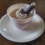 九二四四 - 黒蜜とほうじ茶のプリン