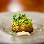 353102271 - 【麺物】　キタッラ　蛤　芹