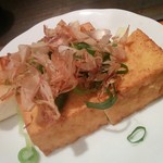 浪花のてっぱん - 厚揚げ豆腐