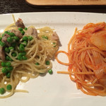 Casa di Camino - パスタランチ  2人で行ったので２種類それぞれ頼んだらプレートにしてくれました❤︎